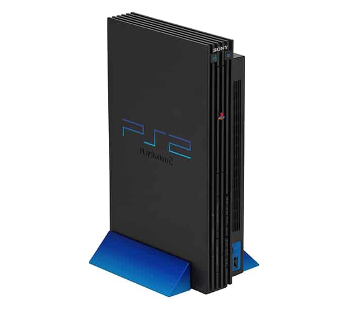 ps2 console black