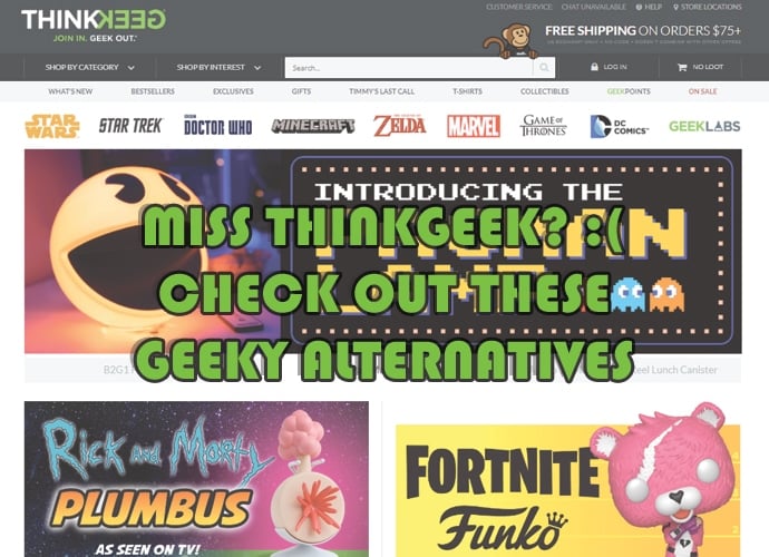 Best ThinkGeek Alternatives